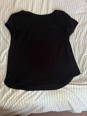 Black Women's Short Sleeve Top